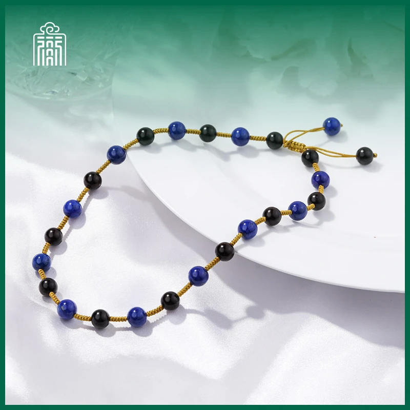 PRINCE KUNG'S PALACE MUSEUM/恭王府繁星 小叶紫檀青金石手串