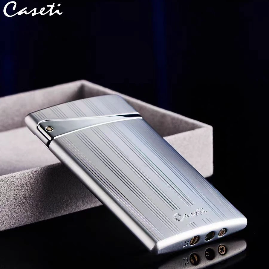 法国Caseti卡沙帝超薄直冲蓝焰打火机