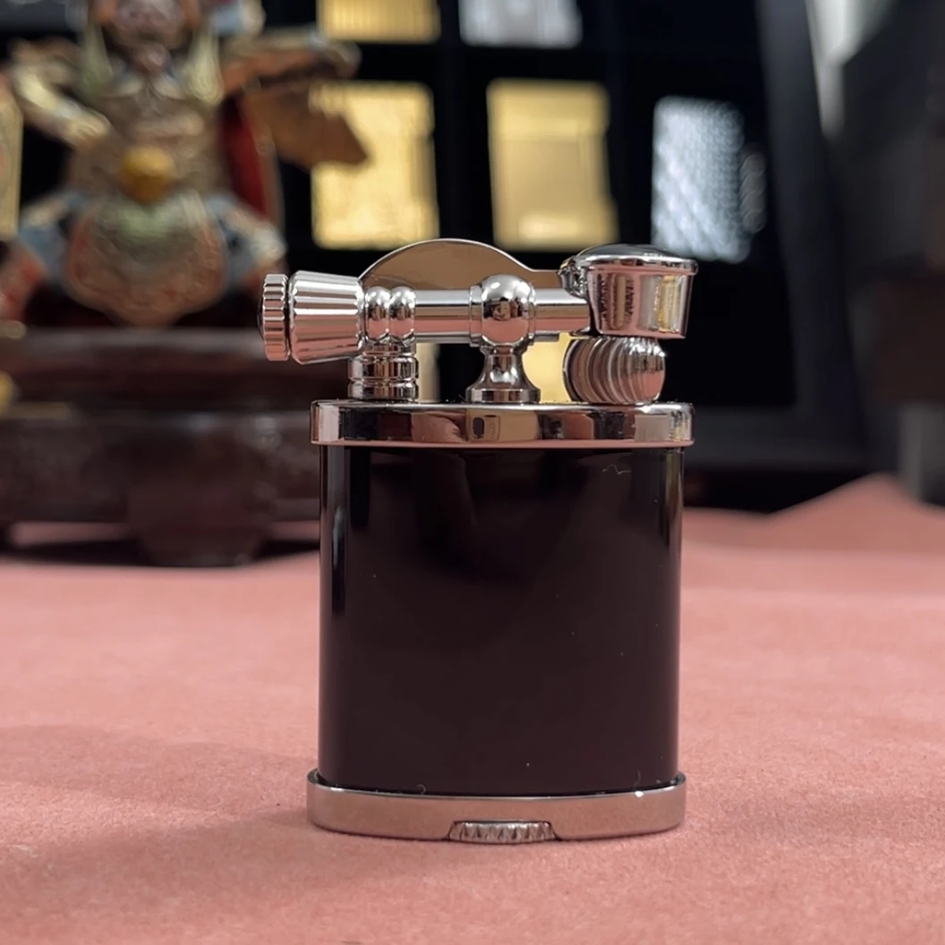 黑银大漆 抬臂复古煤油打火机（新机无油无气）