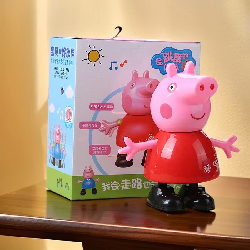网红宝宝3-6岁儿童大号小猪佩奇电动玩具小朋友生日礼物派对爆款