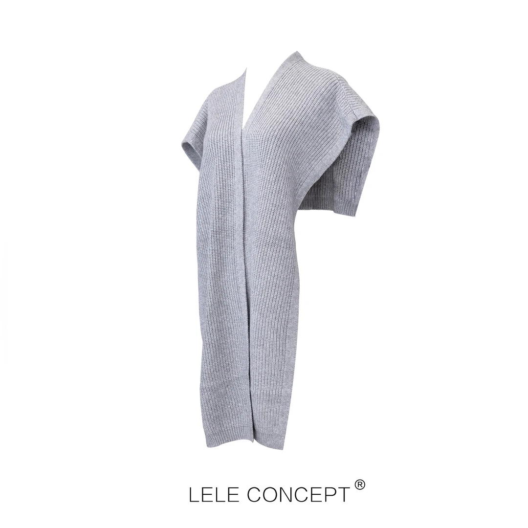 【LELE】百搭针织披肩简约时尚设计款气质秋冬设计师显瘦轻奢SP0053