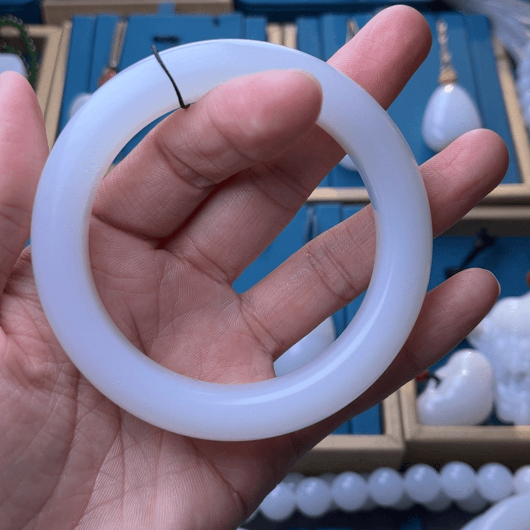 【闪购商品】和田玉挂件未镶嵌老***吃