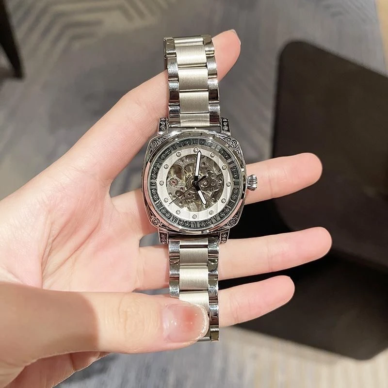 轻奢小众机械手表女名牌潮流全自动机械表2025新款女表女士女款表