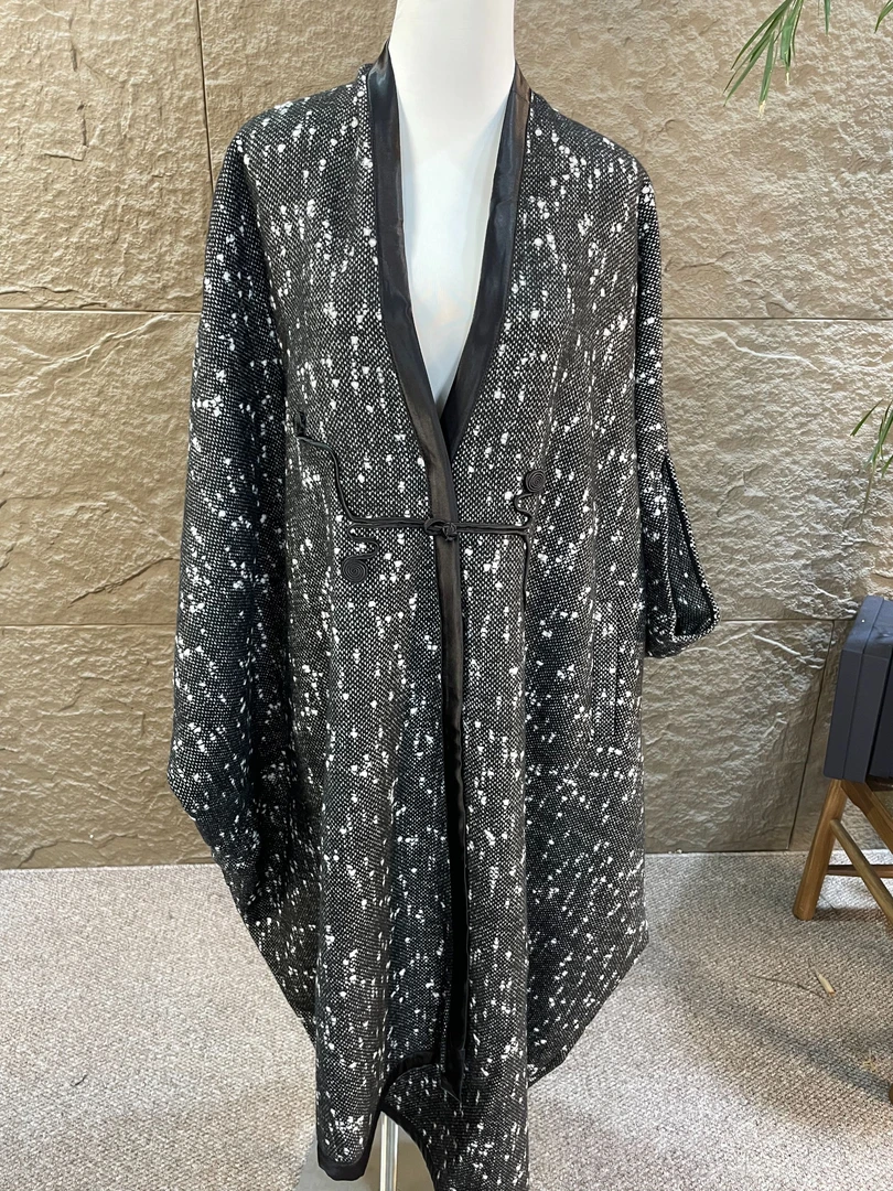 RFY23743黑色 气质款大衣743