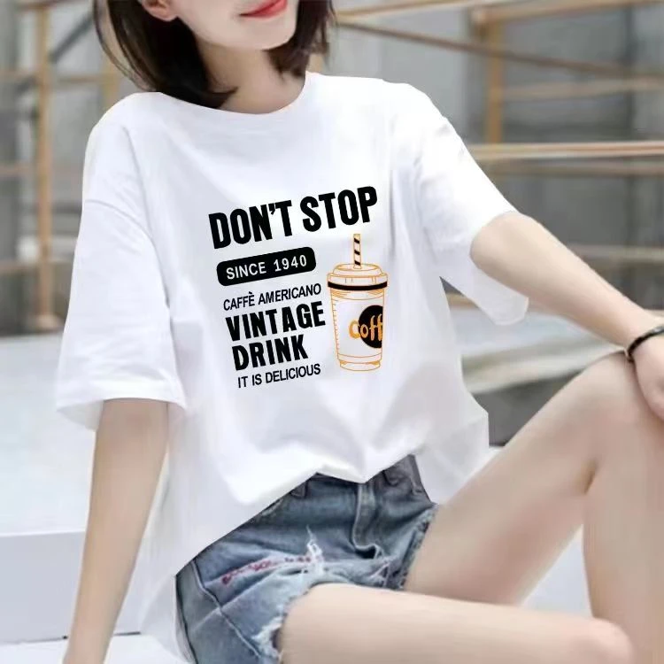 夏季新款精梳棉短袖T恤男女中国风国潮青年学生潮流半袖宽松大码t