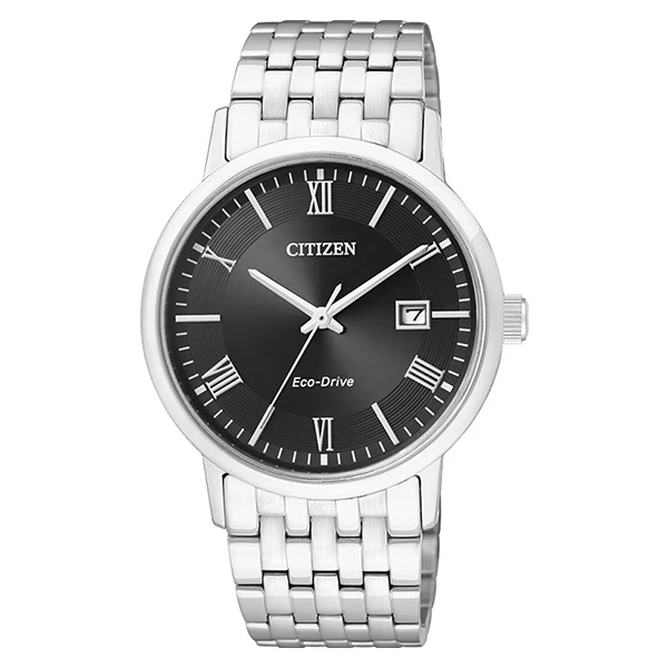 CITIZEN西铁城 光动能日系不锈钢蓝宝石防刮耐磨手表BM6770-51E