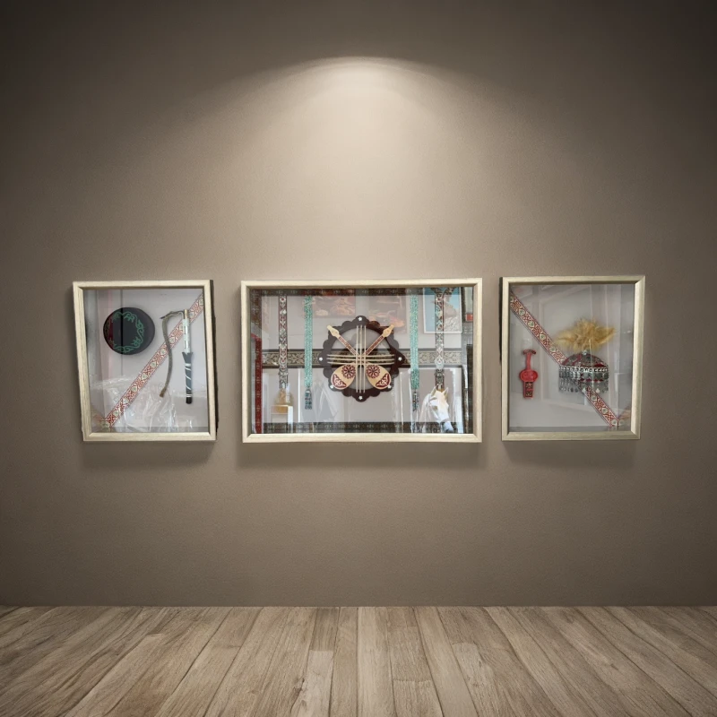 民族风格的手工挂画