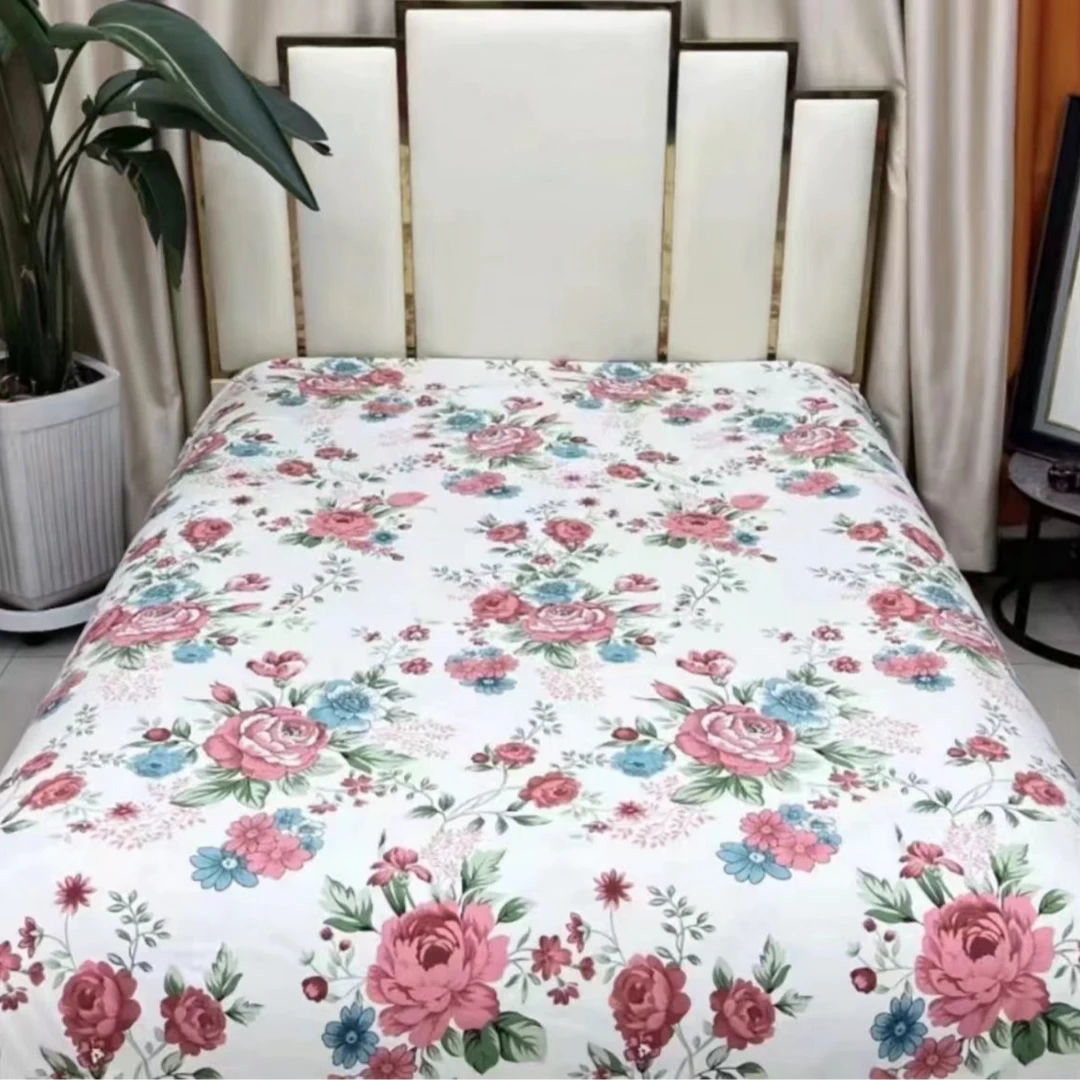 加厚亲肤棉被罩-牡丹盛开