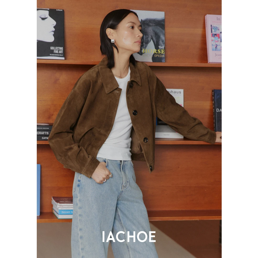 IACHOE真皮皮衣3521527001