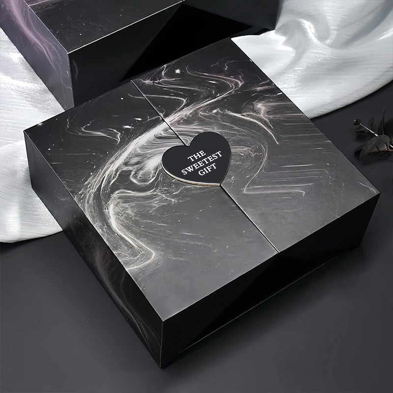 生日礼物盒空盒子男生礼物礼品盒老公男生礼盒礼物盒星空黑礼物盒