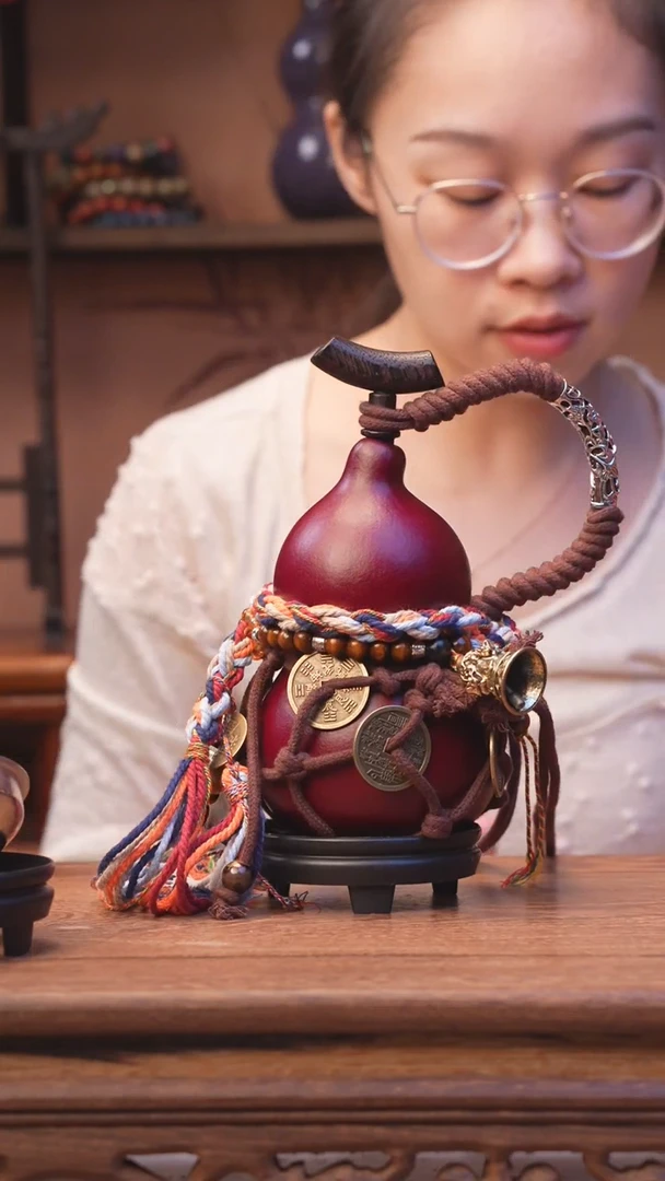 【闪购商品】877号---大漆葫芦---300毫升