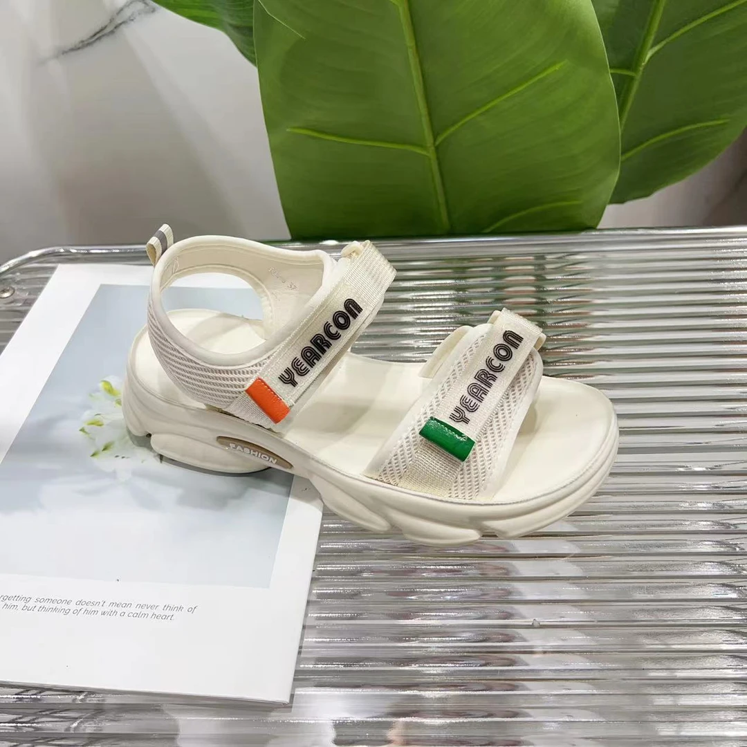 凉鞋女夏季小众高级感法式网红超火沙滩鞋凉鞋806-6