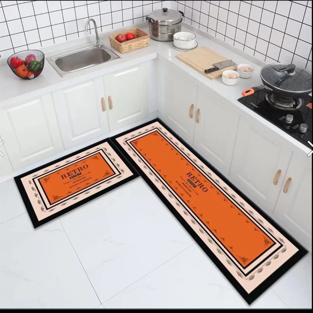 硅胶厨房地垫吸水防滑地垫进门入户门厨房脚垫门垫