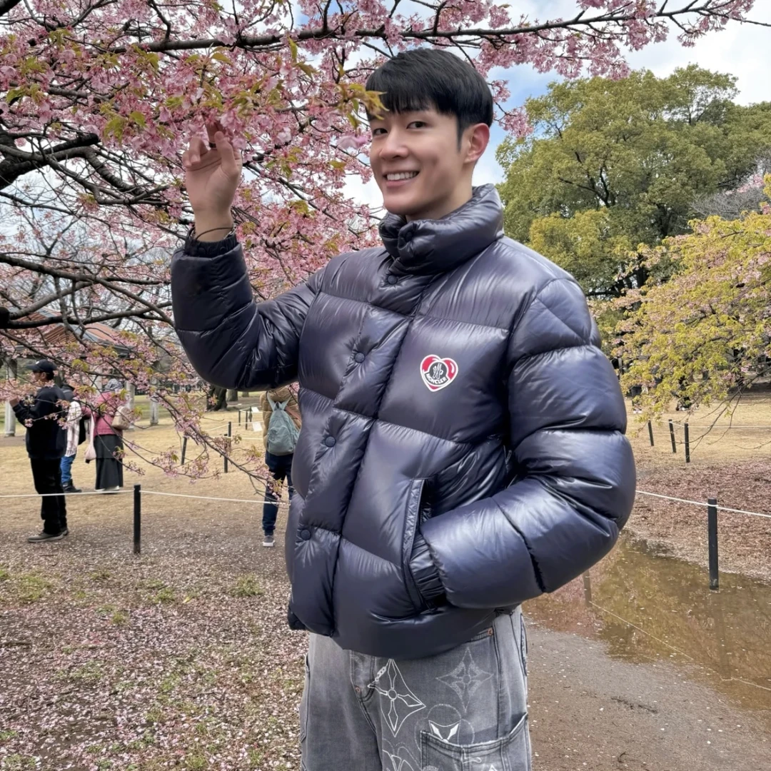 未使用 MONCLER 盟可睐蒙口/GG/MISAM男士爱心羽绒服 福利款