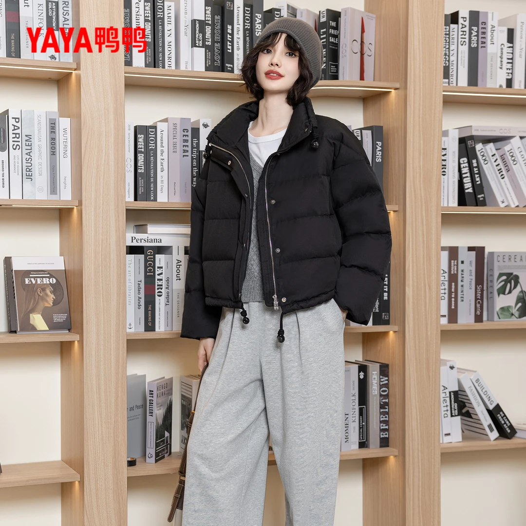鸭鸭短款90鸭绒时尚休闲百搭羽绒服YE4B715082N