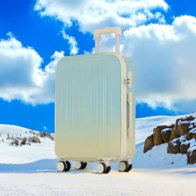 YGYG时尚新款PC覆膜加厚多功能行李箱登机箱小众旅行箱拉杆箱