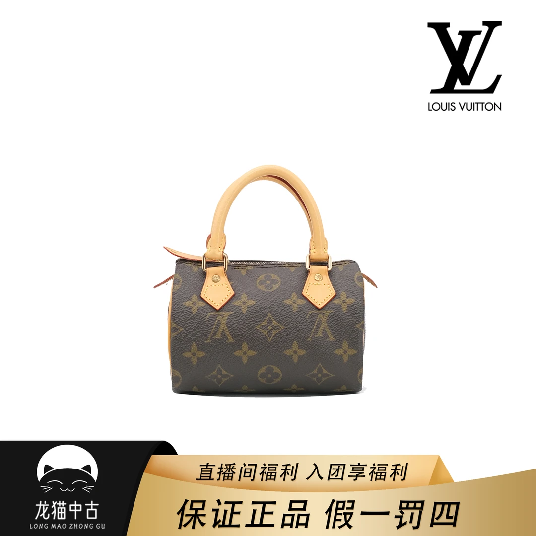 95新 LouisVuitton/路易威登 LVSPnano迷你枕头包/斜挎包换新寄卖
