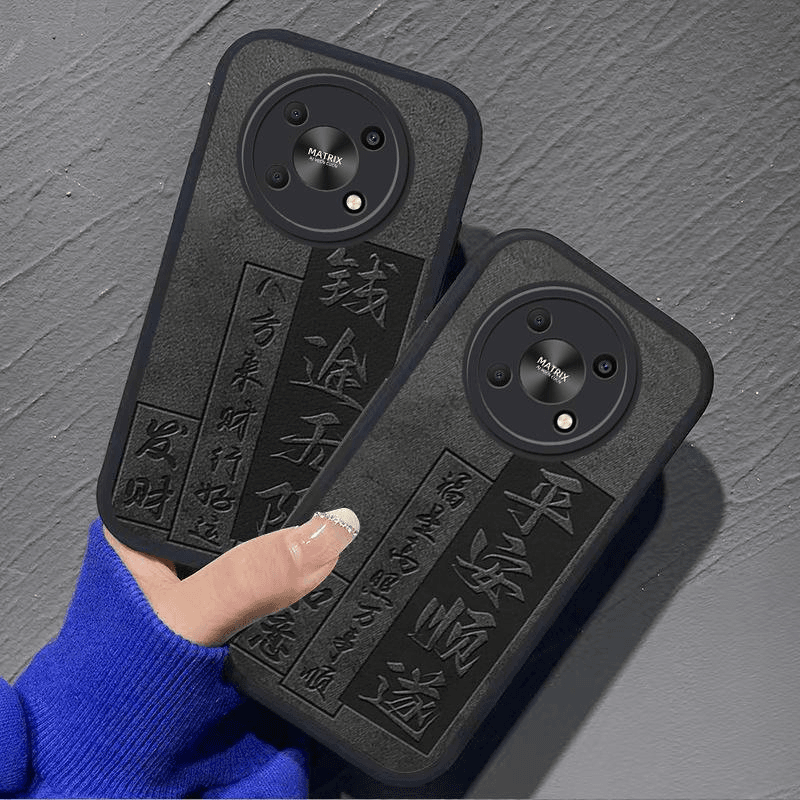 华为Mate50E手机壳HUAWEImATE50E小羊皮平安顺逐男新款商务时尚防