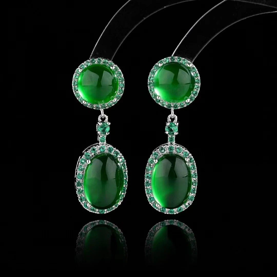 铜合金耳饰 轻奢高档耳环7070