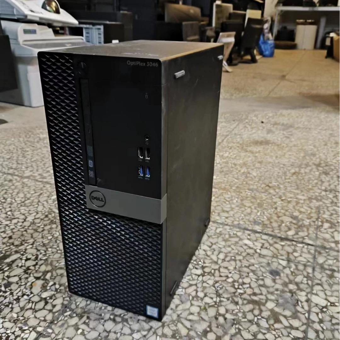 9新 Dell/戴尔 (无显卡R51600)台式机 i7-6700 16G内存 240固态