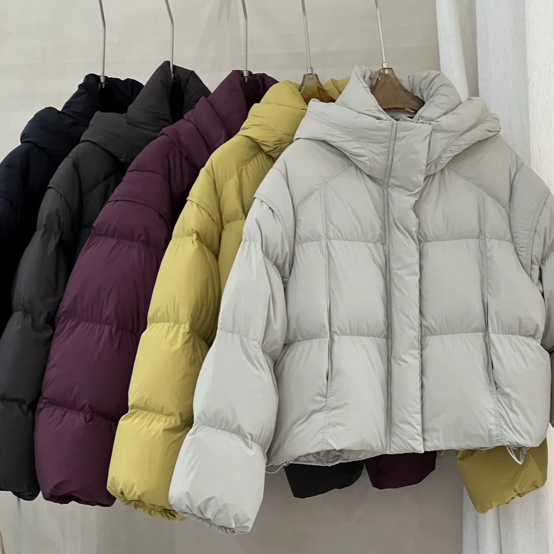 【李明甄选8832】新款冬季百搭多羽绒服8832