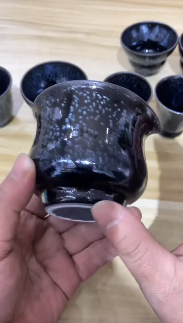 【闪购商品】玻璃茶盏建盏