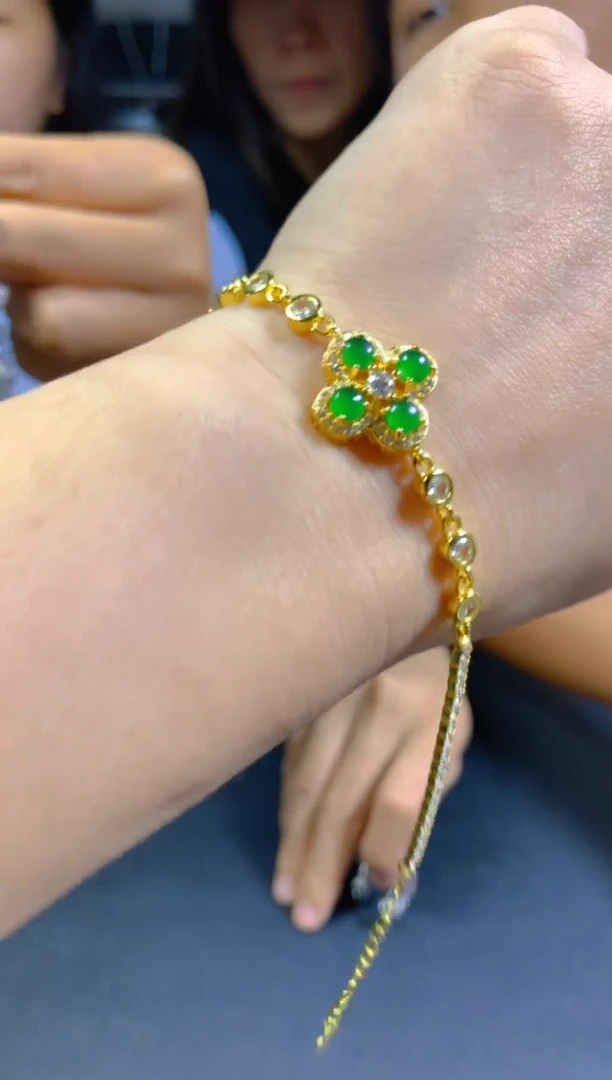 【闪购商品】翡翠手链未镶嵌0044739145