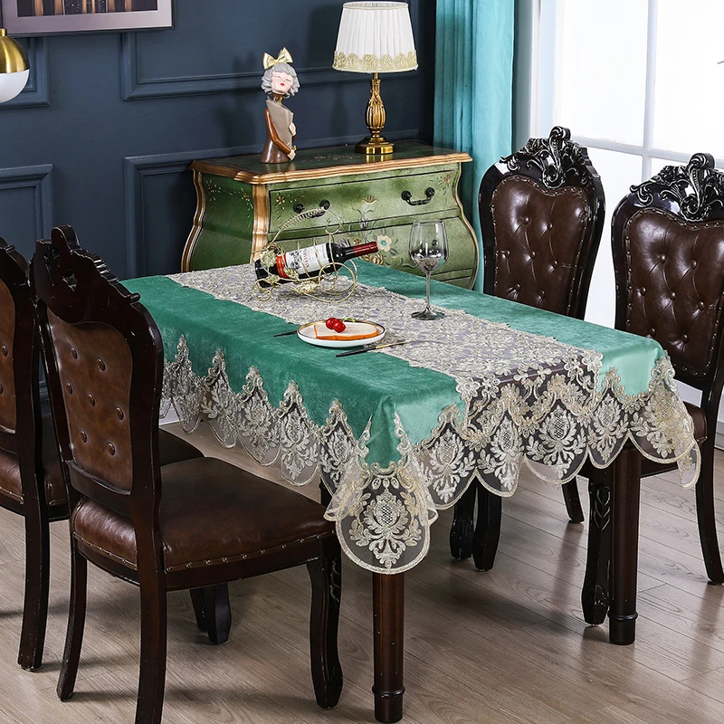 餐桌盖布家用茶几垫轻奢风万用盖布耐高温可擦防滑通用餐桌盖布