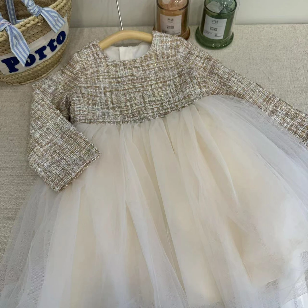 24C01738 时尚长袖连衣裙