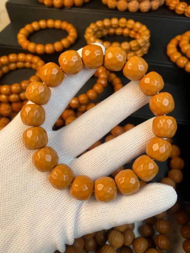 猴头核桃手串砖石面全品