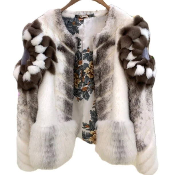 【YIXIAN-】设计师款奢华时尚外套W3671