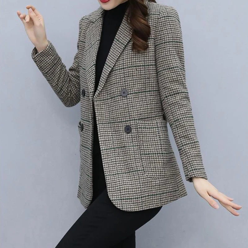 古着vintage 西装 小香风复古西服休闲