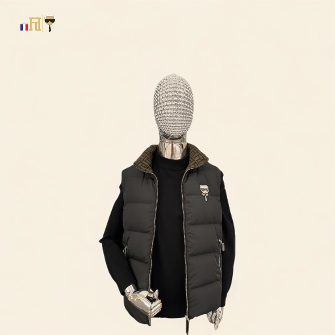 FEIDIMR24年秋冬款马甲立领双面可穿款男士休闲275135