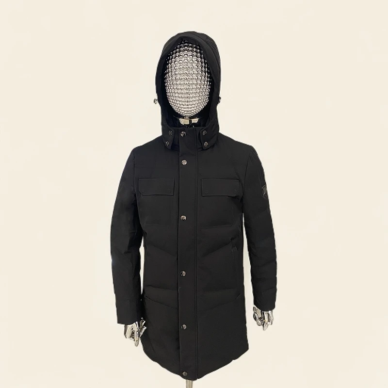 FEIDIMR男士高奢长款极简风定位设计鹅绒服保暖18652082