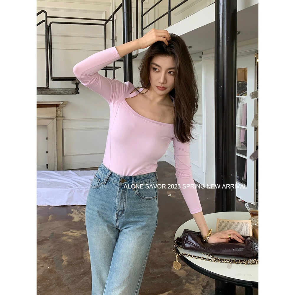 【ALONE SAVOR】芭蕾舞者 柔软亲肤精致T恤U149打底衫