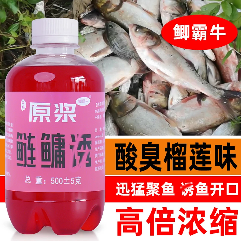鲢鳙饵料添加剂浓缩酸臭味型钓鲢鳙春夏季1斤大瓶黑坑野钓
