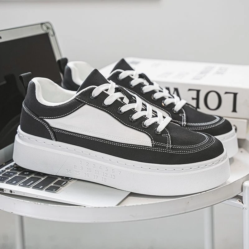 男鞋2024年新款透气网布棉休闲鞋男士系带软底百搭平板鞋潮鞋WK99