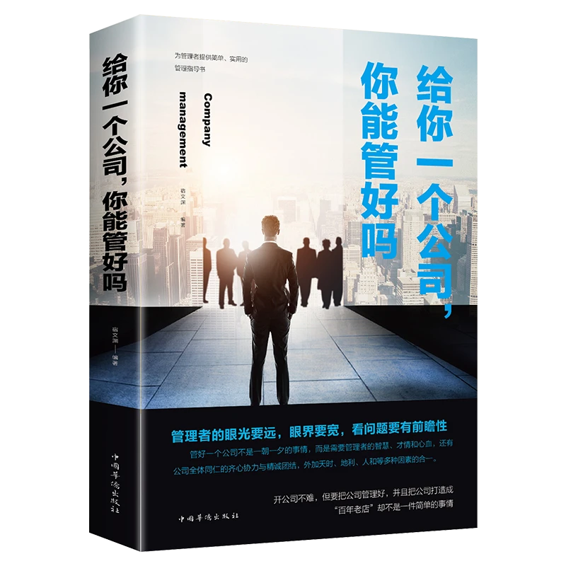 给你一个公司,你能管好吗企业团队政酒店餐饮企业管理类书籍