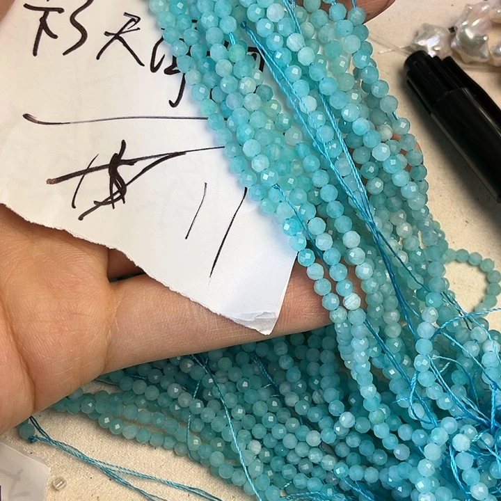 查罗石散珠合金卡3切面天河一条