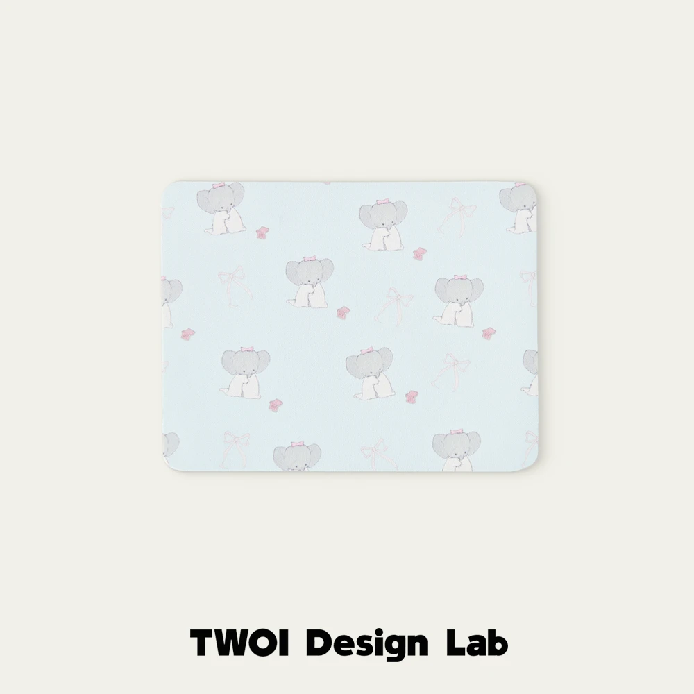TWOI X 皮革联名 Vol.2Gallery「洗完澡的象宝贝鼠标垫」