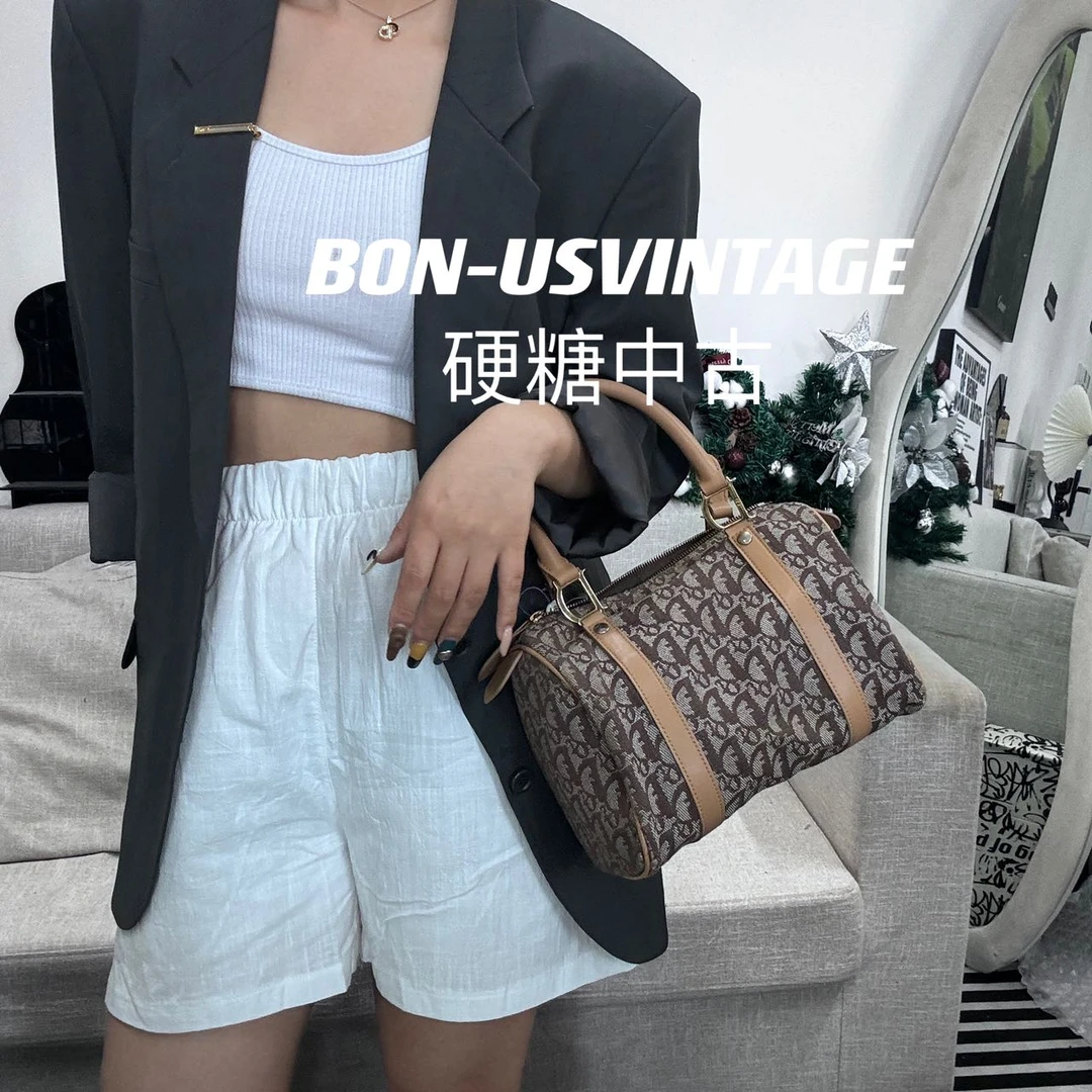 95新 DIOR/迪奥 /615831/老花枕头