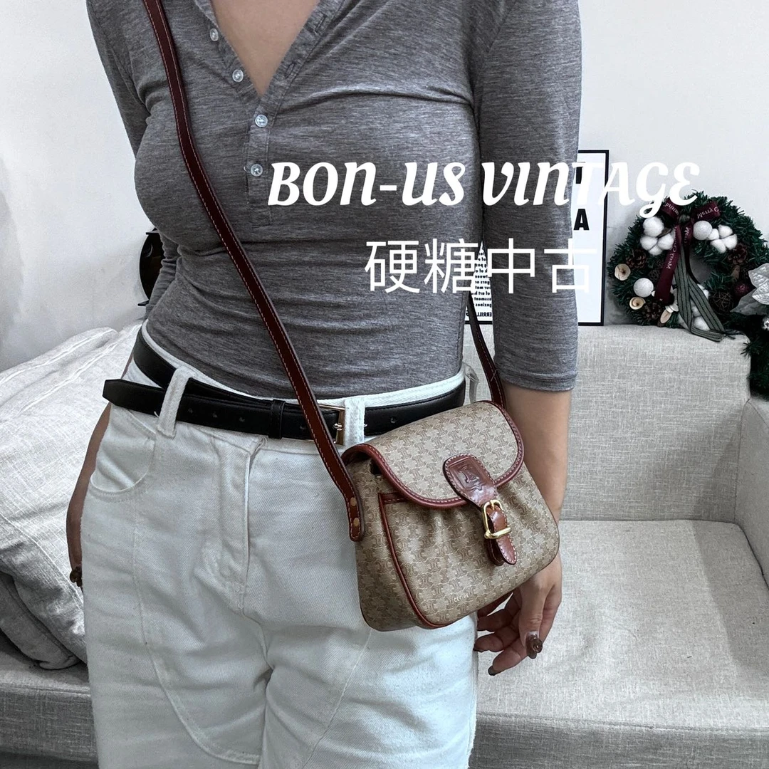95新 Celine/思琳 /8612453/饺子斜挎