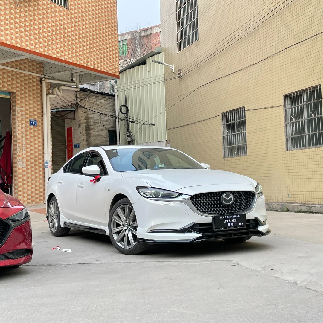 适用于马自达2021阿特兹小包围前唇侧裙后唇尾筒尾翼