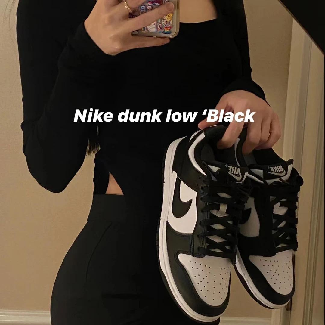 Nike Dunk 休闲时尚板鞋熊猫 DD1391-100（男） DD1503-101（女）