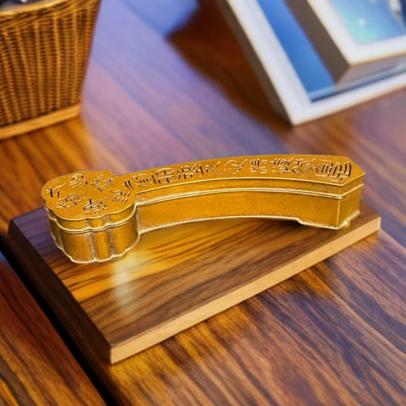 【善香缘工艺品 】苏工庆松堂胡庆松制作如意印香炉24*6*4cm精工