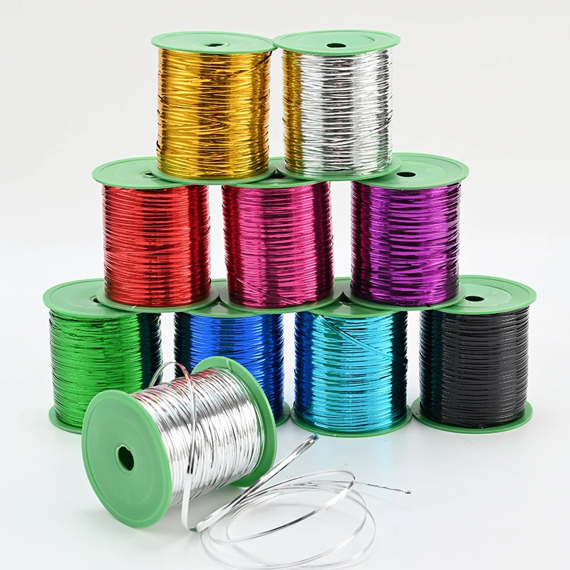 【雅琪】扎丝扎捆卷扎线金银铁丝花艺礼品金丝扎带封口绳金属丝线