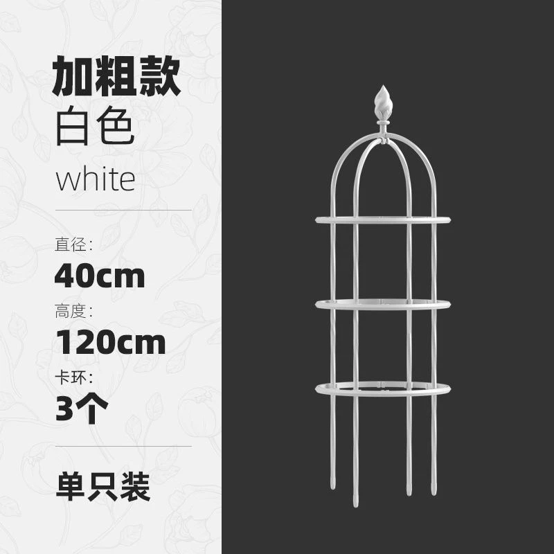 花架爬藤架铁线莲月季玫瑰架子攀爬植物铁艺花藤架户外杆阳台支架
