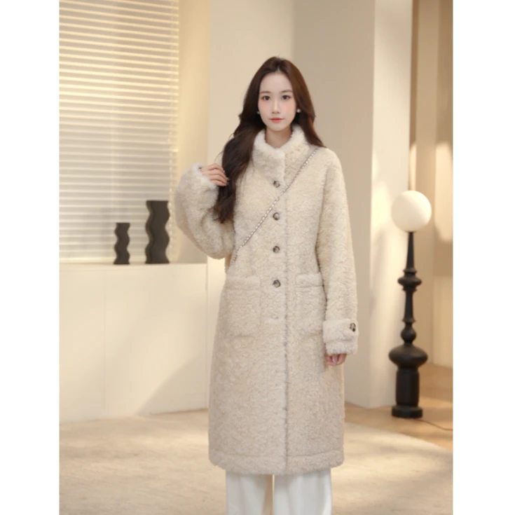 Basic House/百家好保暖低调品质大衣外套秋冬新款B0754B5QO22