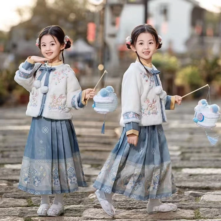 糖玉高货女童汉服中国风【 白月光 】
