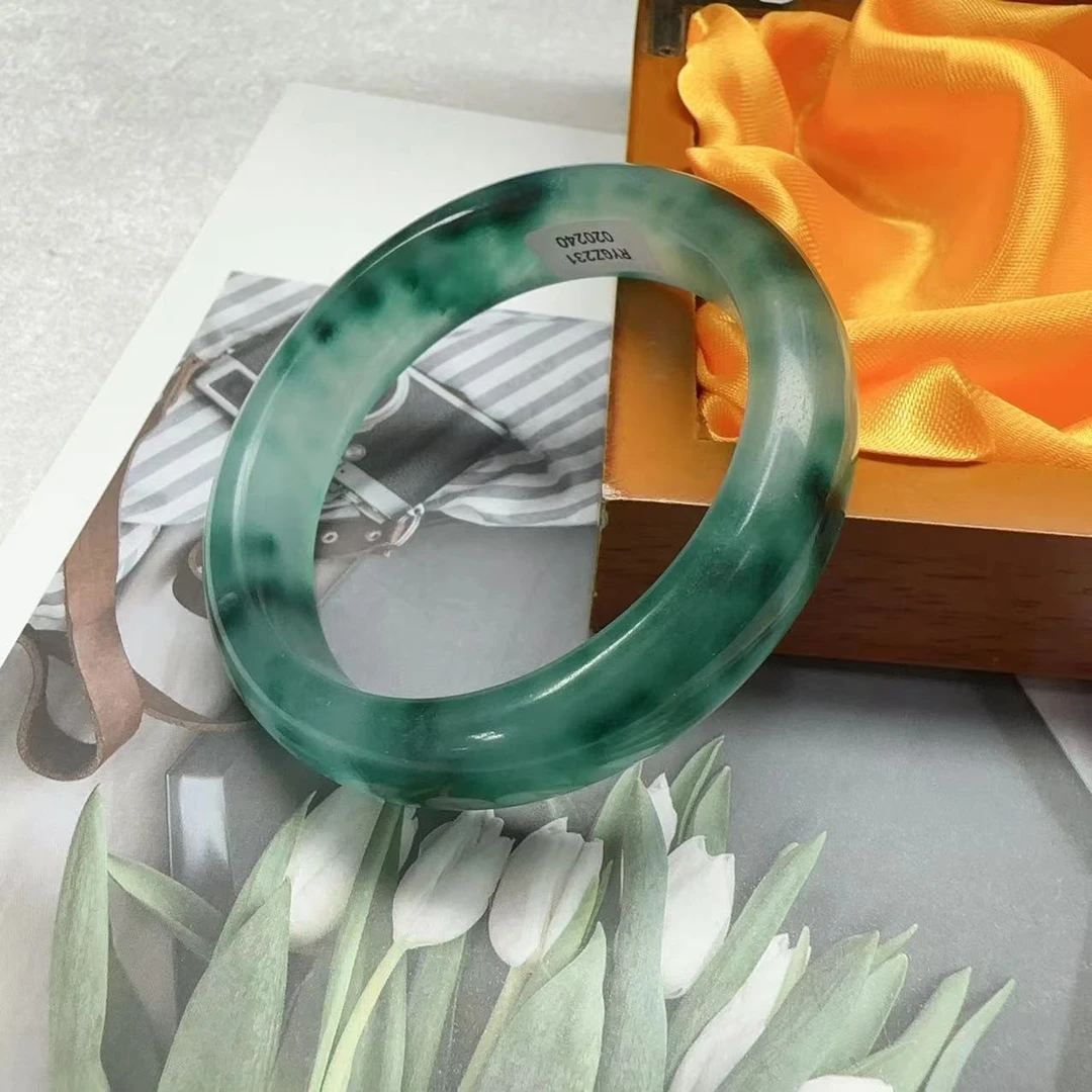 手镯 手镯  【天喜专属】绿花常规中宽手镯女士款/多样性发一